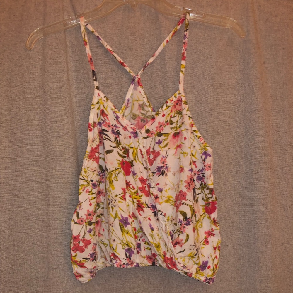 Floral croptop